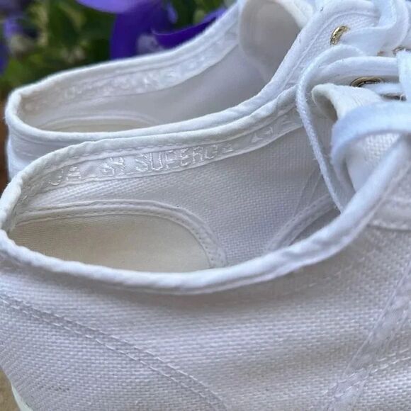 Superga White Platform Sneaker  - Picture 6 of 12